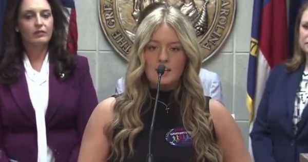 On Thursday, Payton McNabb testified to North Carolina legislators about the injury she suffered while playing against a male athlete in her high school volleyball game.