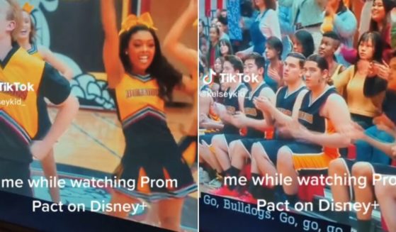 CGI characters appear in the Disney+ film "Prom Pact."