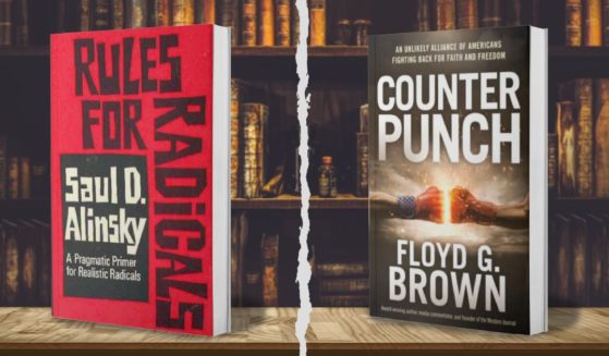 Saul Alinsky is best known for his 1971 book, "Rules for Radicals," left. Floyd Brown's "Counter Punch," right, offers a strategy for conservatives to combat today's left.