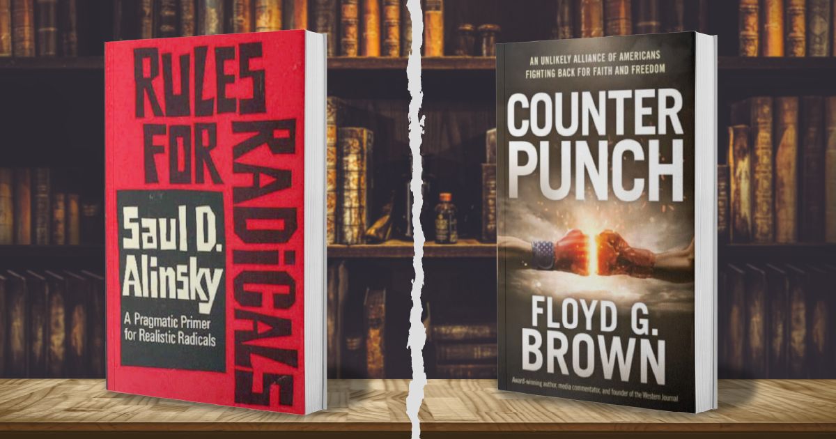 Saul Alinsky is best known for his 1971 book, "Rules for Radicals," left. Floyd Brown's "Counter Punch," right, offers a strategy for conservatives to combat today's left.
