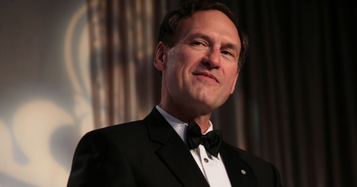 Supreme Court Justice Samuel Alito Jr. is seen in a file photo from October 2007. Alito has said he thinks he knows who leaked the Dobbs v. Jackson Women's Health Organization decision that sparked violent protests and threats against justices last year.