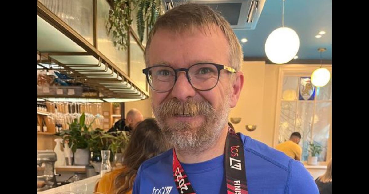 Steve Shanks, 45, died after completing the London Marathon on Sunday.