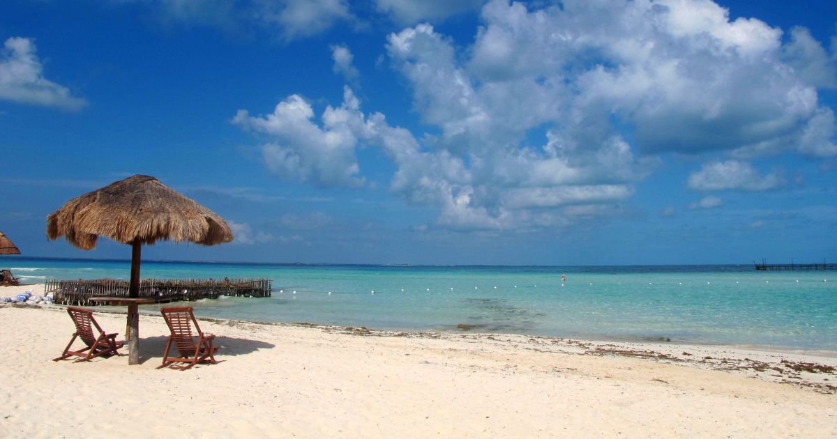 This November 2012, file photo, shows the view of the bay off Isla Mujeres from the quiet easternmost section of popular North Beach, the perfect spot to lounge lazily while sipping from an ice cold beer or refreshing pina colada. (Amanda Lee Myers / Associated Press)