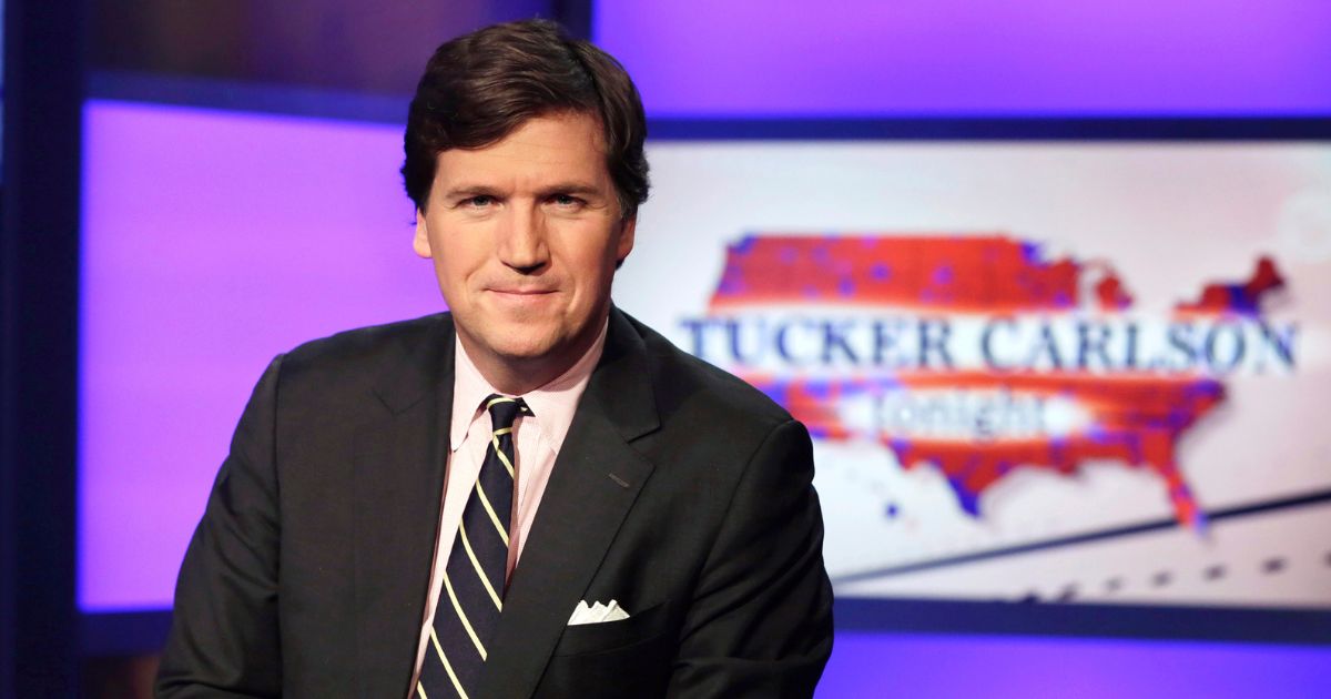Tucker Carlson, shown in March 2017, began hosting Fox News' "Tucker Carlson Tonight" in November 2016.