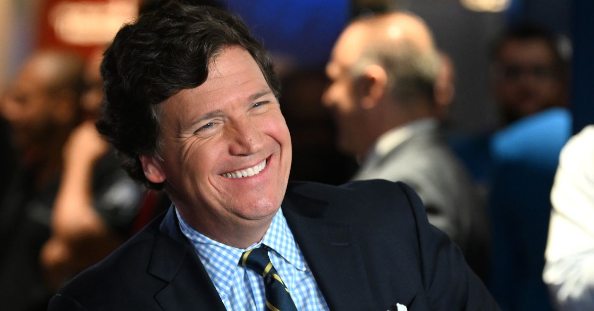 Tucker Carlson attends the FOX Nation Patriot Awards in Hollywood, Florida, on Nov. 17, 2022.