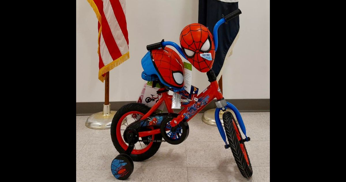 A bike was donated to a boy after it was stolen on March 26 in Rockland, Maine.