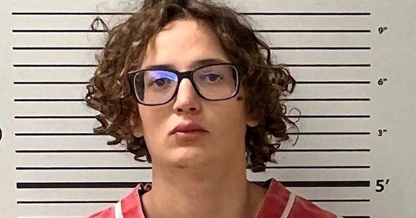 This image provided by the Bay St. Louis Police Department shows Cameron Brand, who is charged with murder and aggravated assault, according to jail records.