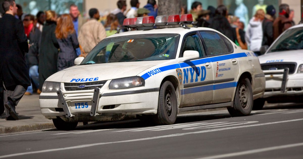 The above image is of an NYPD car.