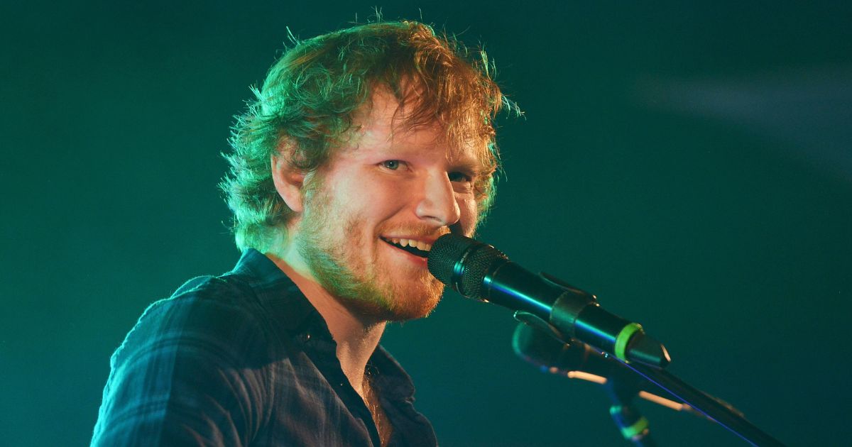 Ed Sheeran performs on day 2 of Latitude Festival at Henham Park Estate on July 17, 2015, in Southwold, England.