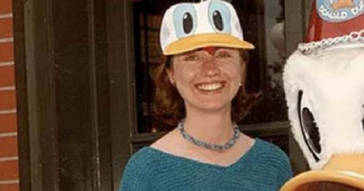 HIllary Clinton is pictured in a photo from the early 1980s.