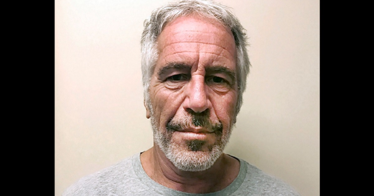 The late convicted sex offender Jeffrey Epstein is pictured in an arrest photo from 2019.