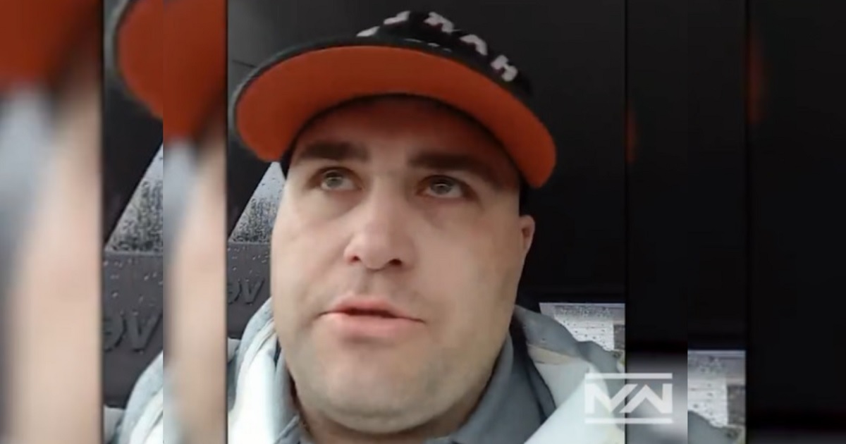 Joseph Eaton, the suspect in four murders in Maine last week, is pictured in a video he reportedly posted to Facebook the day before the killings.