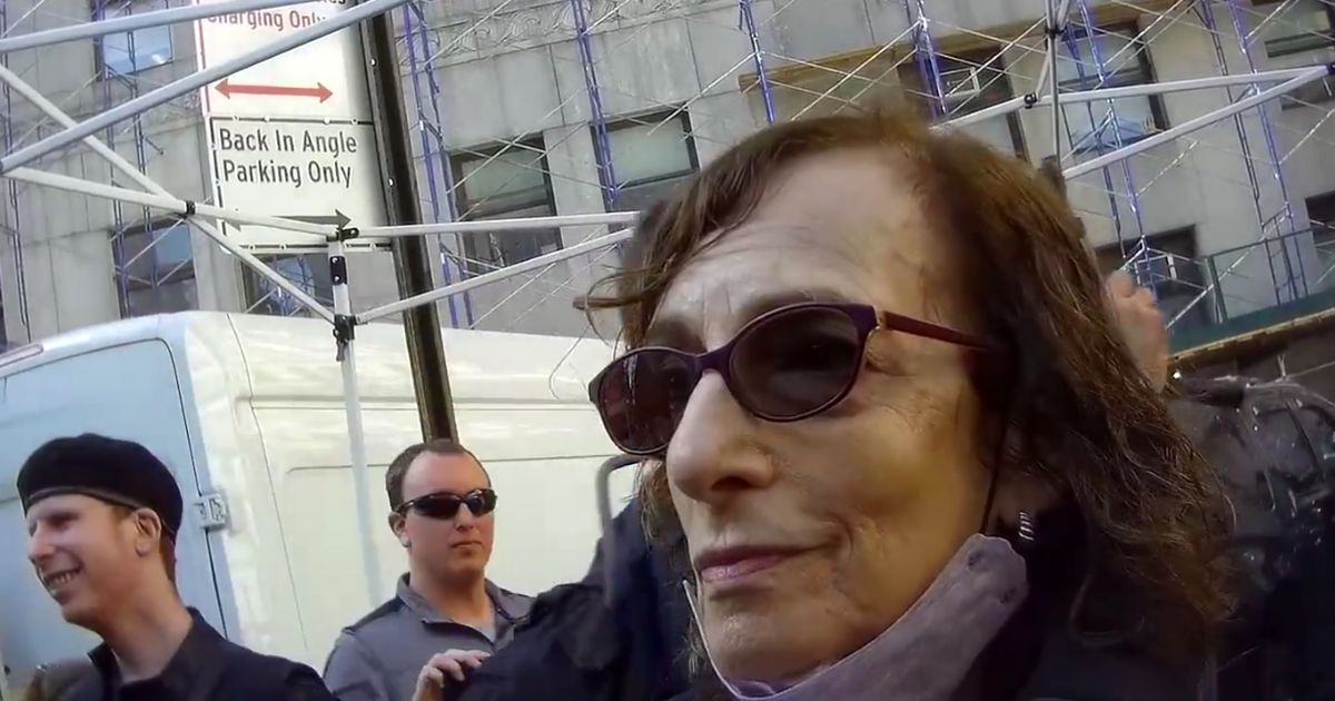 New York City attorney Sylvia Wertheimer unknowingly speaks with James O'Keefe.