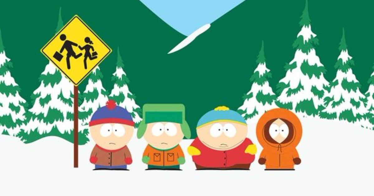 The above still is from the adult cartoon "South Park."
