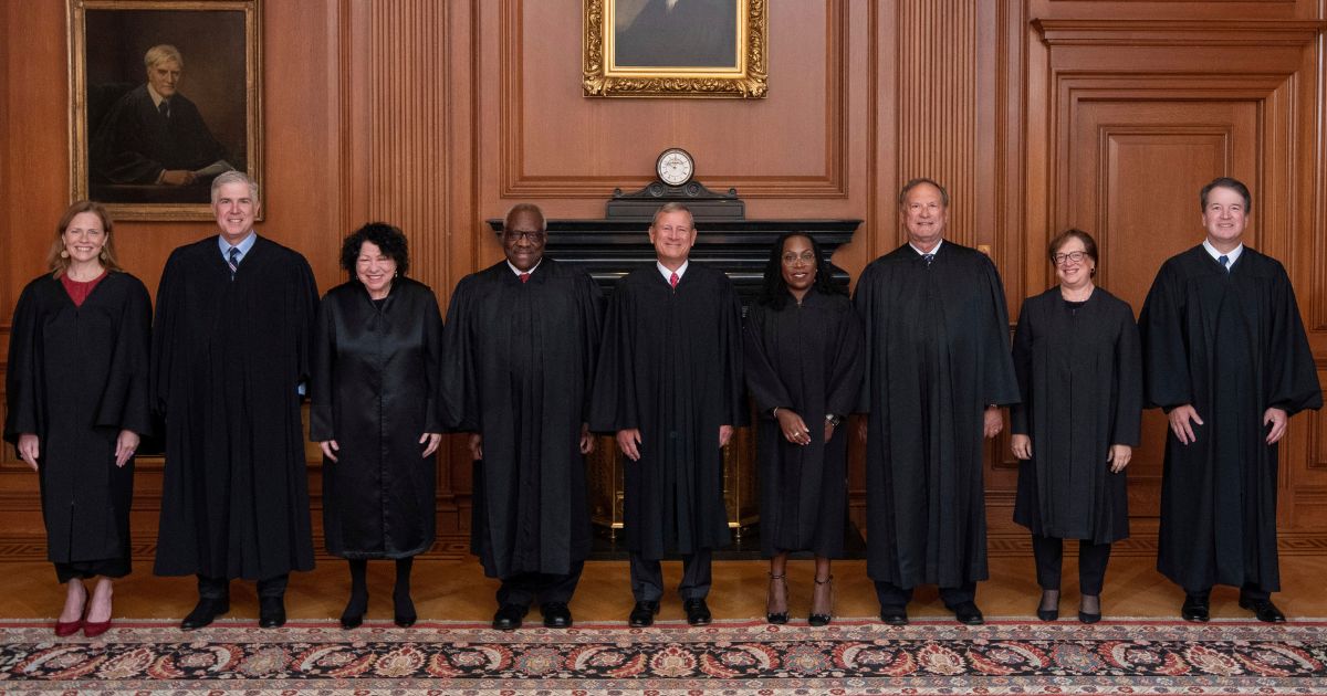 members of the U.S. Supreme Court in 2022