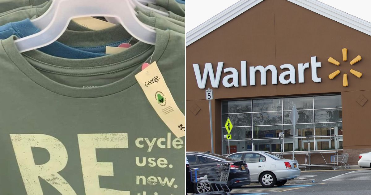 Walmart pulled a shirt after noticing profanity on it.