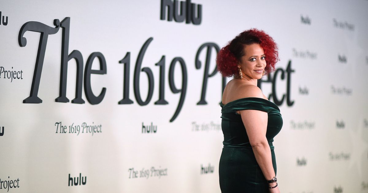 Nikole Hannah-Jones arrives at the premiere of "The 1619 Project" on Thursday, Jan. 26, 2023, at the Academy Museum of Motion Pictures in Los Angeles. (Richard Shotwell - Invision / Associated Press)