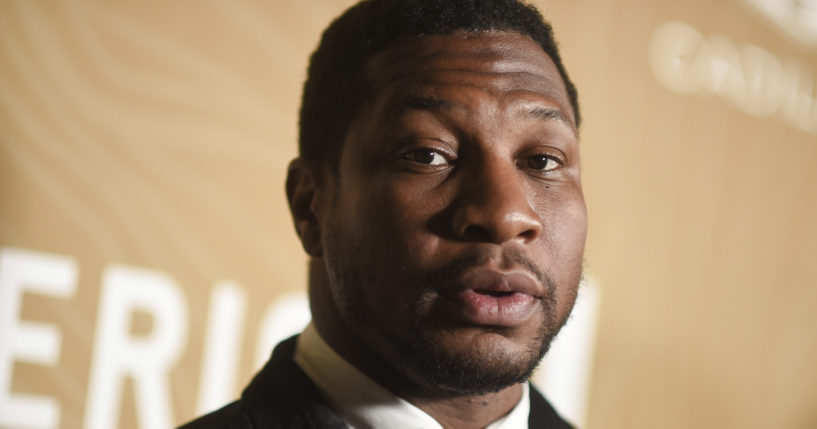 Actor Jonathan Majors arrives at the American Black Film Festival Honors at 1 Hotel in West Hollywood, California, on March 5.