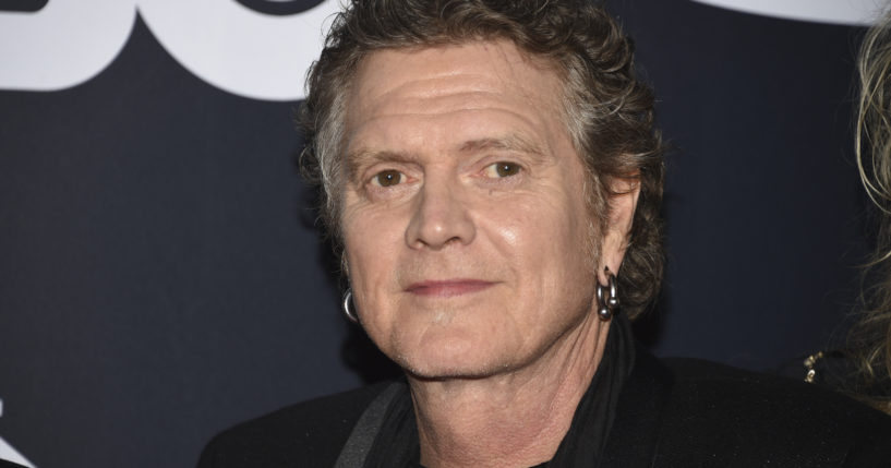 Rick Allen of Def Leppard arrives at the Rock & Roll Hall of Fame induction ceremony at the Barclays Center in New York City on March 29, 2019.