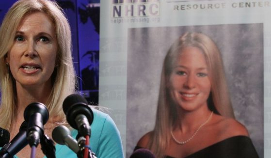 Beth Holloway participates in the launch of the Natalee Holloway Resource Center on June 8, 2010, in Washington, DC.
