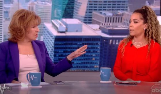 Joy Behar, left, contradicts Sunny Hostin on ABC's "The View."