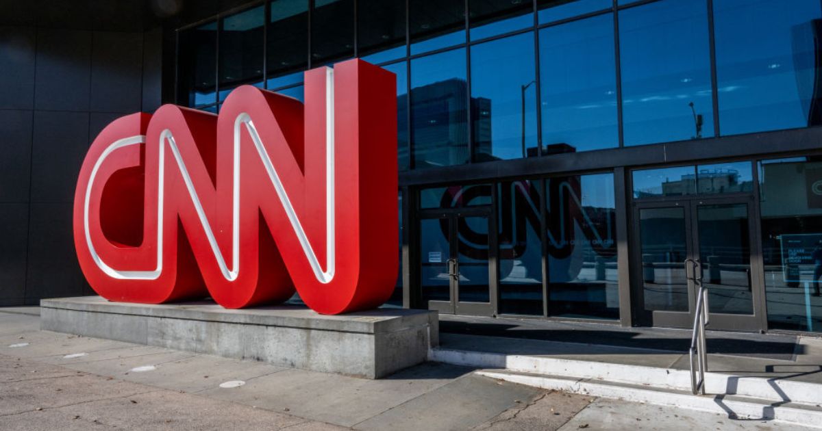 The world headquarters building of CNN, or Cable News Network, in Atlanta, Georgia, is seen in a file photo from November 2022.