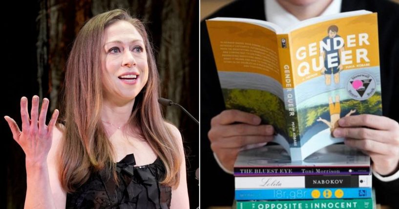 Chelsea Clinton decried the attempted removal of "Gender Queer" and other LGBT-themed books from school libraries.