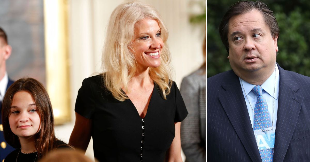 Kellyanne Conway’s daughter causing trouble after parents’ divorce.