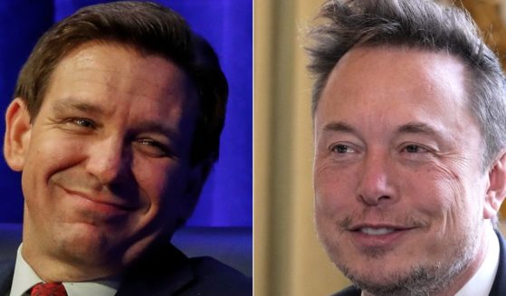 A new report has indicated that Florida Republican Gov. Ron DeSantis, left, will use Elon Musk’s, right, Twitter Spaces to announce his bid for the 2024 election.
