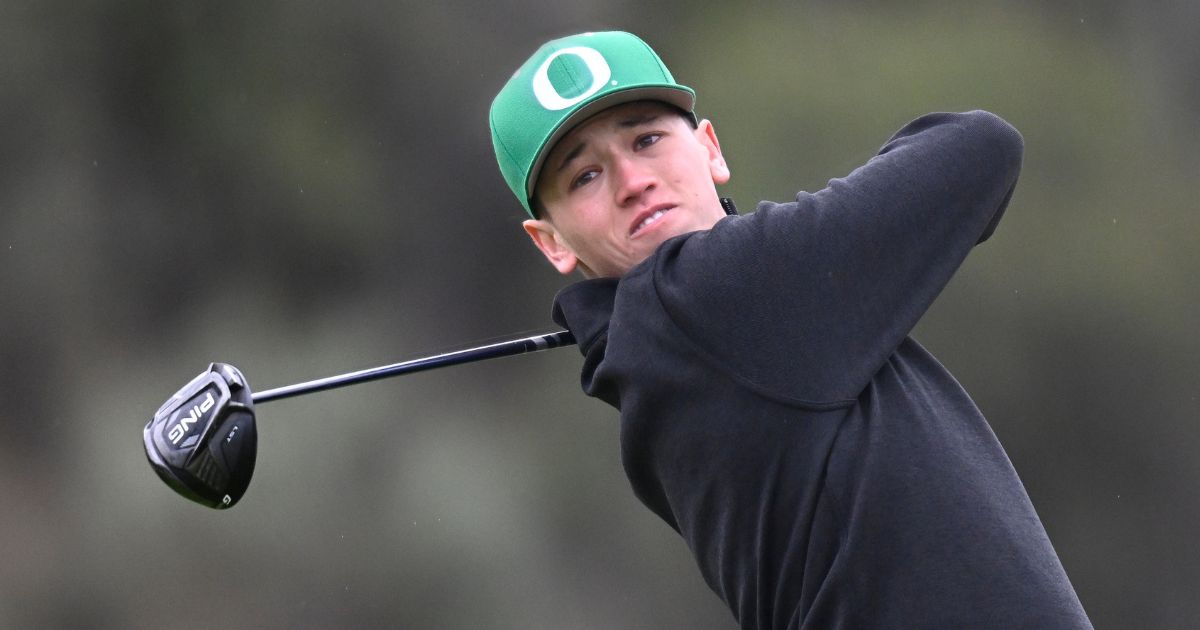 College golfer quits national championship due to severe on-course injury.