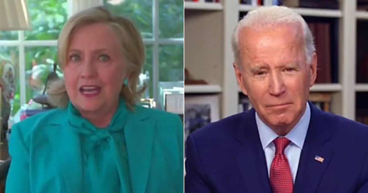 Clinton’s comment on Biden’s age is bad news for him.