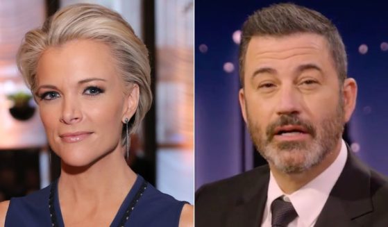 After Jimmy Kimmel, right, offered his opinion on Tucker Carlson's video following his firing at Fox News, Megyn Kelly, left, roasted the late night host.