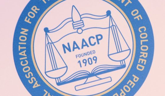 The NAACP logo is seen in this stock image.