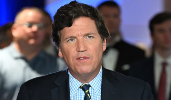 Tucker Carlson speaks during the Fox Nation Patriot Awards at the Seminole Hard Rock Hotel and Casino in Hollywood, Florida, on Nov. 17.