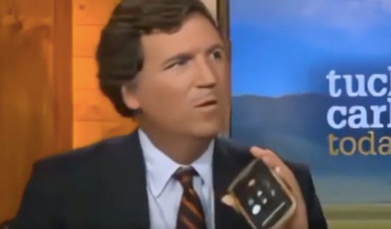 In a Friday cease-and-desist letter, Fox News was furious about the viral videos of former host Tucker Carlson circulating on the internet. (@MattGertz / Twitter)
