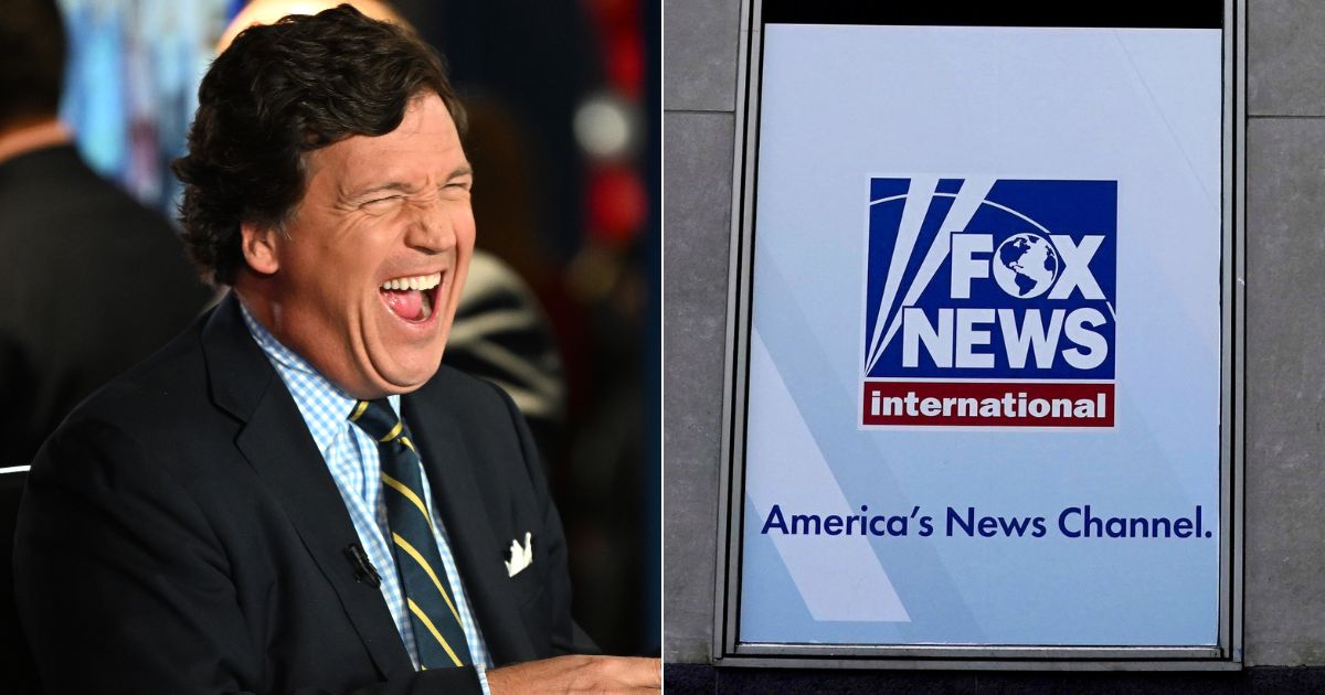 According to Victor Davis Hanson, Tucker Carlson, left, will be getting the last laugh after he and Fox News "parted ways."