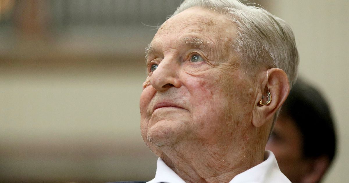 George Soros attends the Joseph A. Schumpeter Award ceremony in Vienna on June 21, 2019.