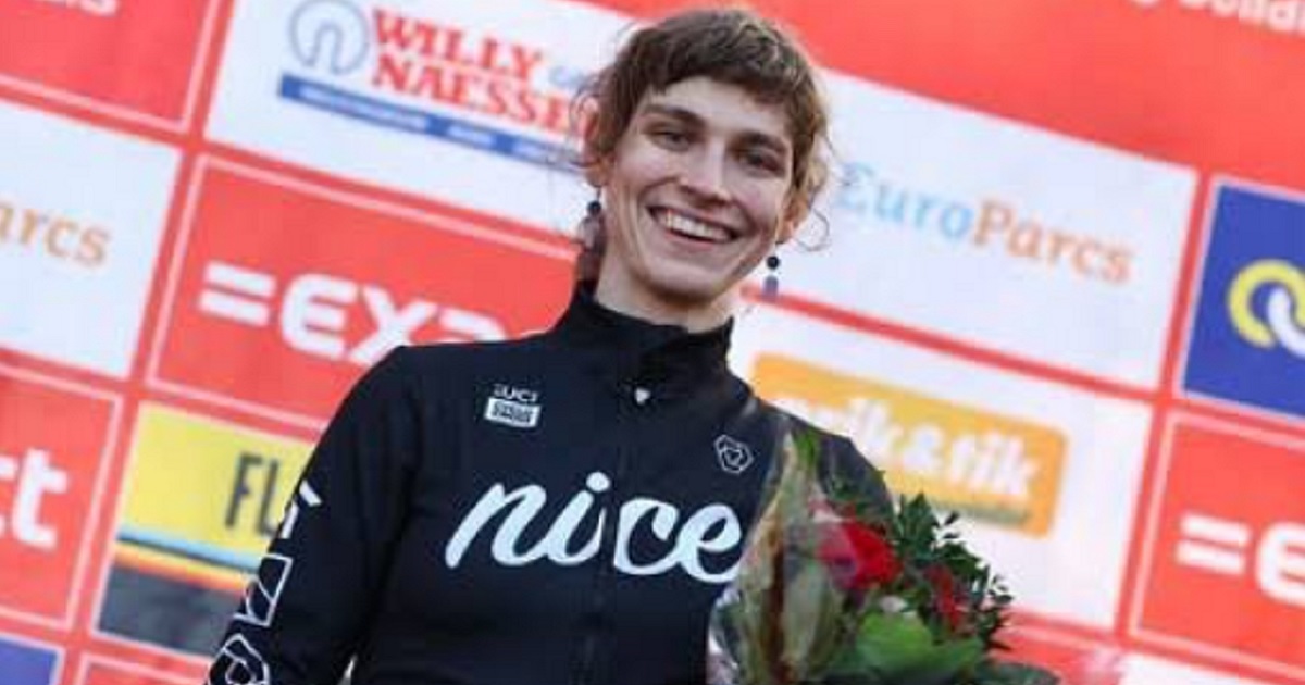 Male cyclist Austin Killips took first place in the women's category of the weekend Tour of the Gila cycling race in New Mexico.