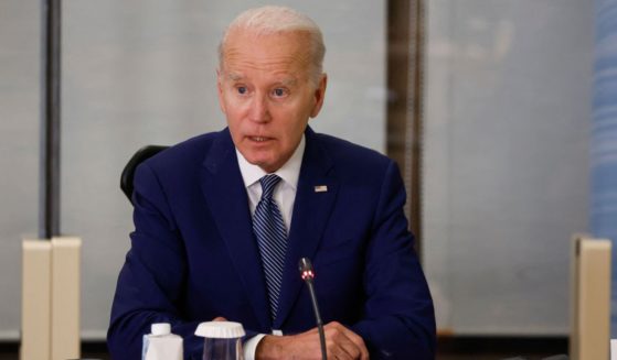 President Joe Biden attends a quad meeting with Australia's Prime Minister Anthony Albanese, Japan's Prime Minister Fumio Kishida, and India's Prime Minister Narendra Modi on the sidelines of the G7 Leaders' Summit in Hiroshima on Saturday.