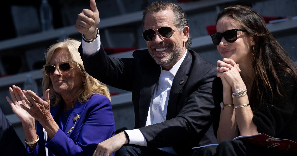 Hunter Biden claims he’s broke, but evidence shows he traveled in style to a child-support hearing.