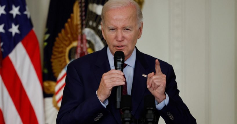 President Joe Biden, pictured May 16 at the White House, will never live down his behavior at Dover Air Force Base in Delaware in August 2021.