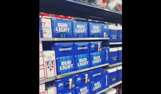 The above image is of Bud Light beer.