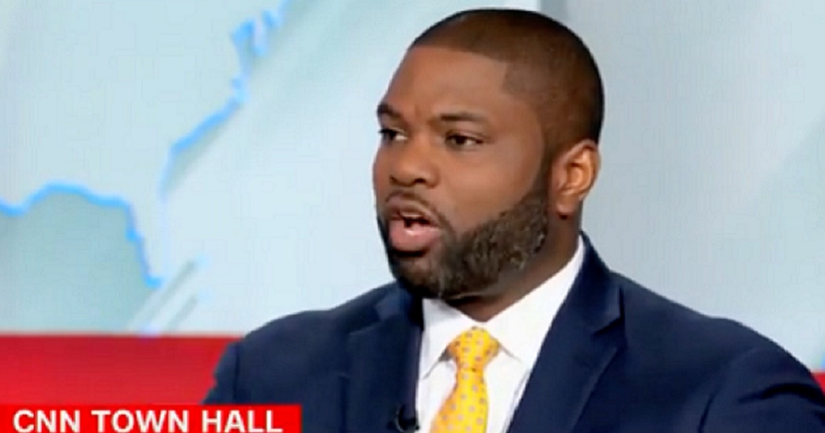Republican Rep. Byron Donalds of Florida speaks on a CNN panel on Wednesday.