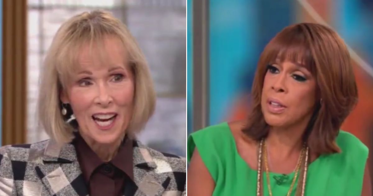 E. Jean Carroll, left, accused former President Donald Trump of sexual assault. She appeared on CBS News with host Gayle King.
