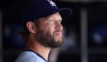 Los Angeles Dodgers pitcher Clayton Kershaw is pictured in an August file photo at Oracle Park in San Francisco.