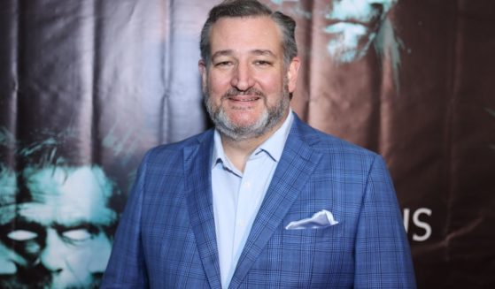 Senator Ted Cruz attends the "Nefarious" red carpet premiere and post-screening at Cinemark West Plano XD and ScreenX on April 4 in Plano, Texas.