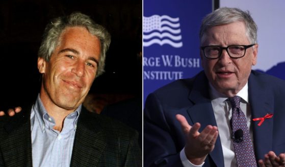 Microsoft founder Bill Gates, right, was in Jeffrey Epstein's contacts.