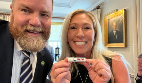 Rep. Marjorie Taylor Greene bought chapstick at an auction.
