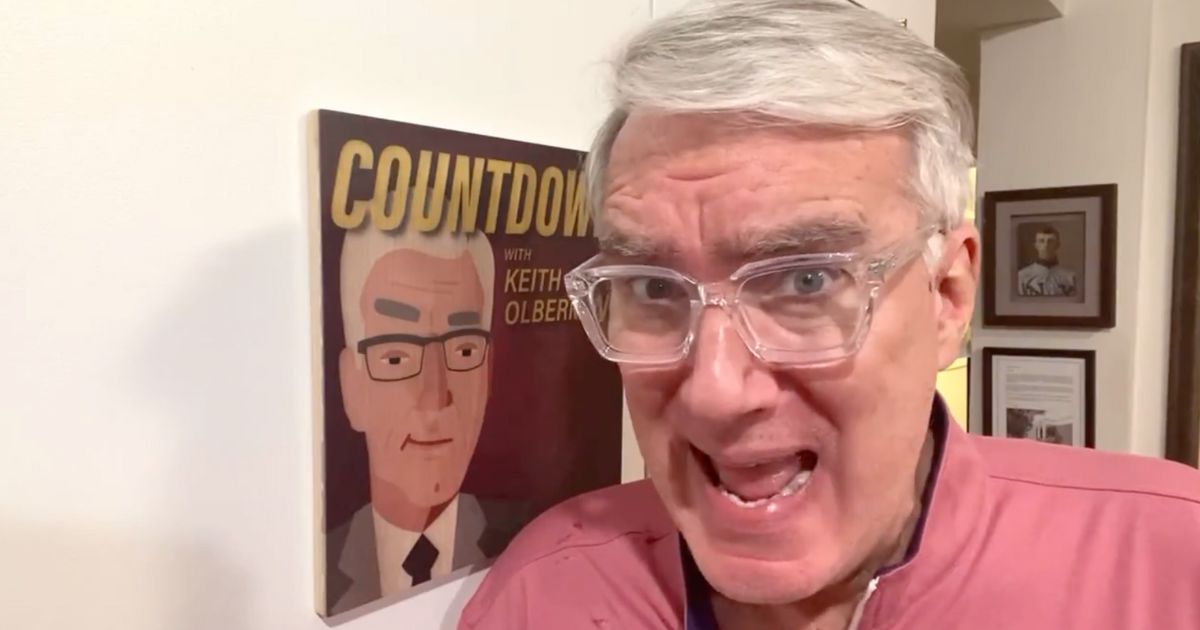 Podcaster Keith Olbermann calls for a “national emergency” on Twitter to deal with conservatives.