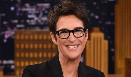 MSNBC host Rachel Maddow visits "The Tonight Show Starring Jimmy Fallon" at Rockefeller Center on March 15, 2017, in New York City.